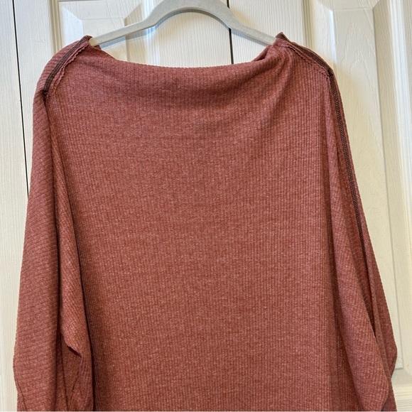 Free People We The Free Londontown Thermal Long Sleeve Tee Womens Size Medium - Picture 8 of 12
